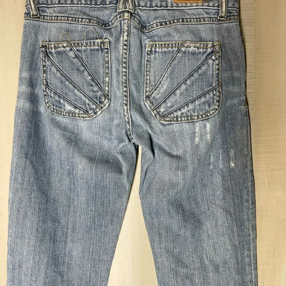 Abercrombie and Fitch distressed jeans,‎ size 2